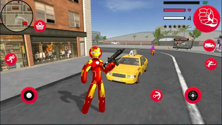 火柴人钢铁侠英雄游戏