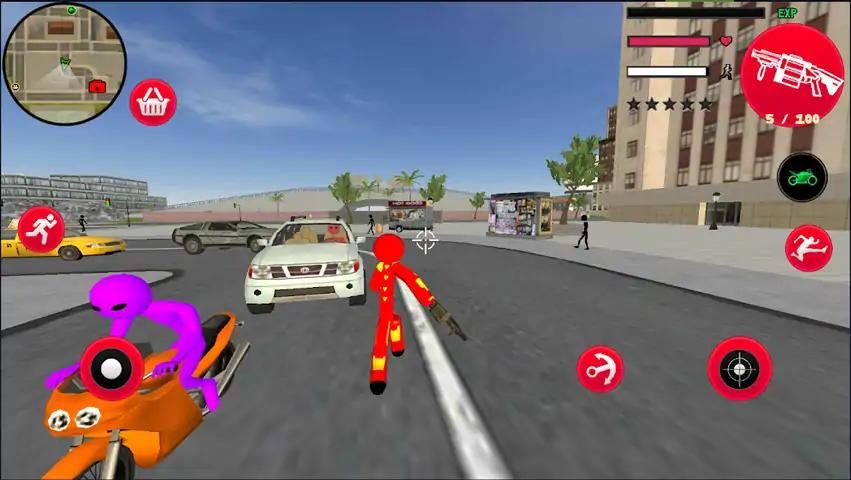 火柴人钢铁侠英雄游戏