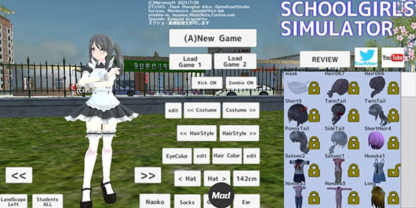 校园女生模拟器英文版图2
