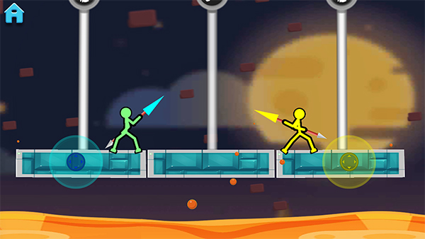 火柴人决斗双人版图1