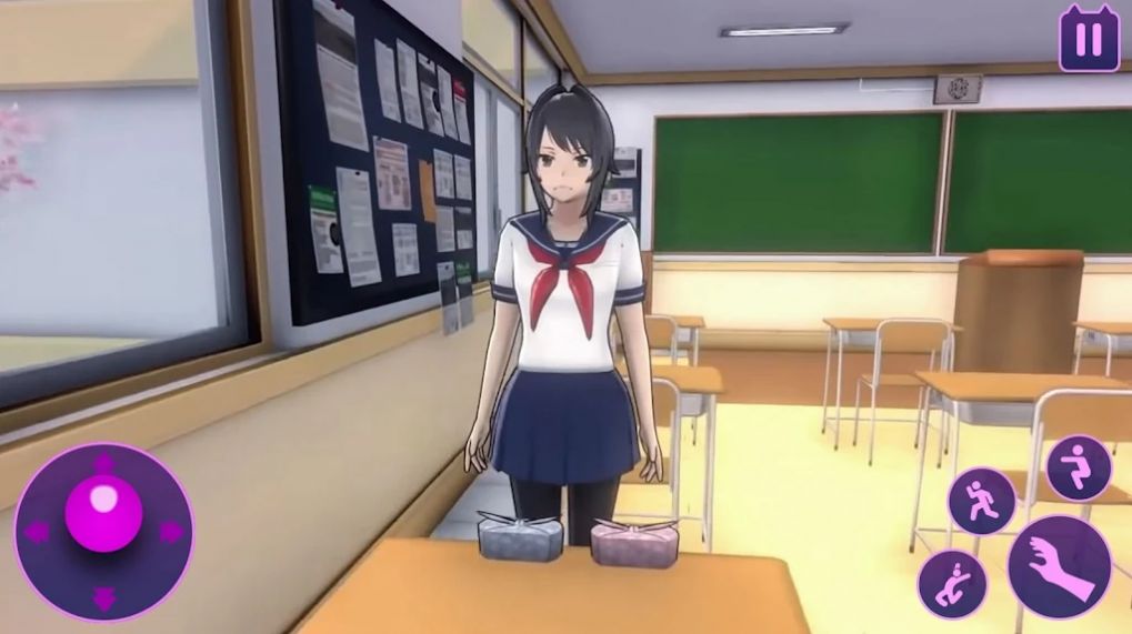 樱花日本高校3D游戏(1)