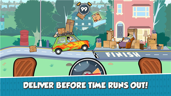 憨豆先生送快递(3)