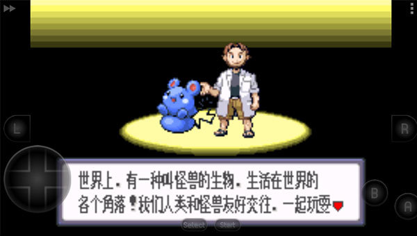 口袋妖怪蓝宝石汉化版图1