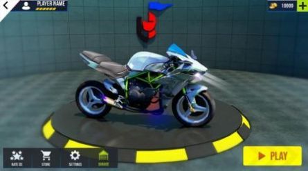 摩托交通赛车3D游戏最新中文版截图2
