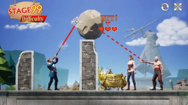 子弹弹射骷髅岛历险记游戏安卓版 v2.0.1