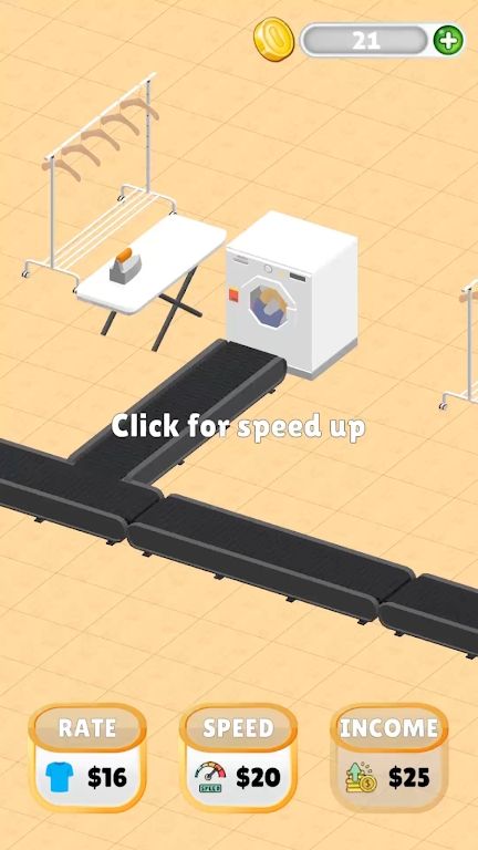 洗衣房点击3D手机版图2