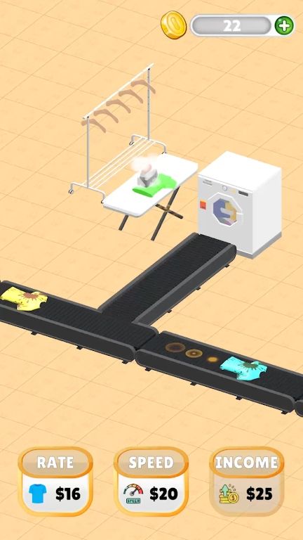 洗衣房点击3D手机版图3