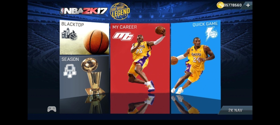 NBA2K传奇科比游戏最新手机版