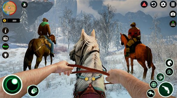 野蛮西部牛仔骑马作战游戏最新手机版(2)