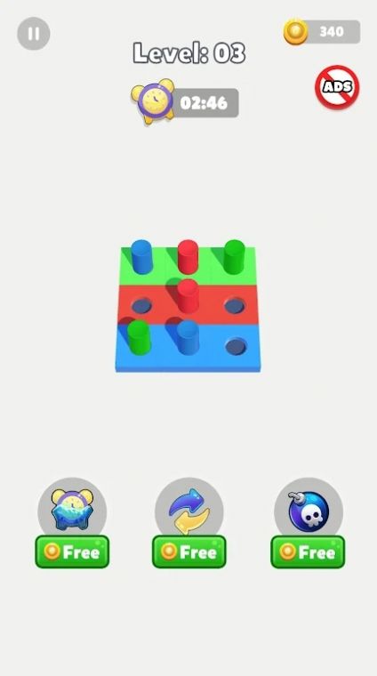 果冻排序3D拼图颜色游戏中文版