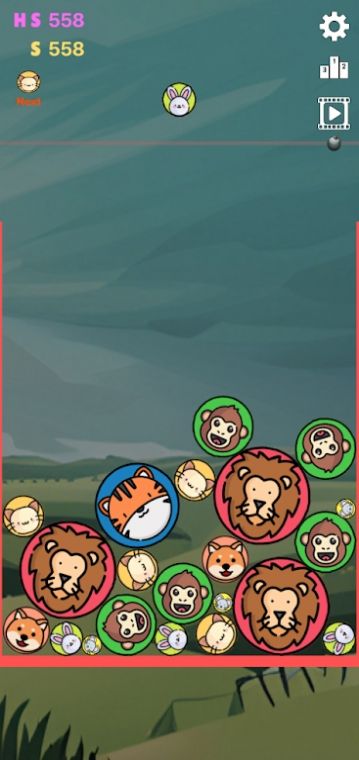 合并西瓜动物球游戏红包版图2