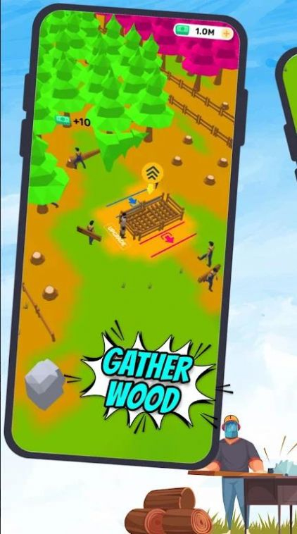 木材大亨公司空闲构建游戏安卓版图3