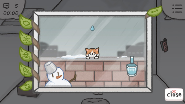 Rainy attic room图2