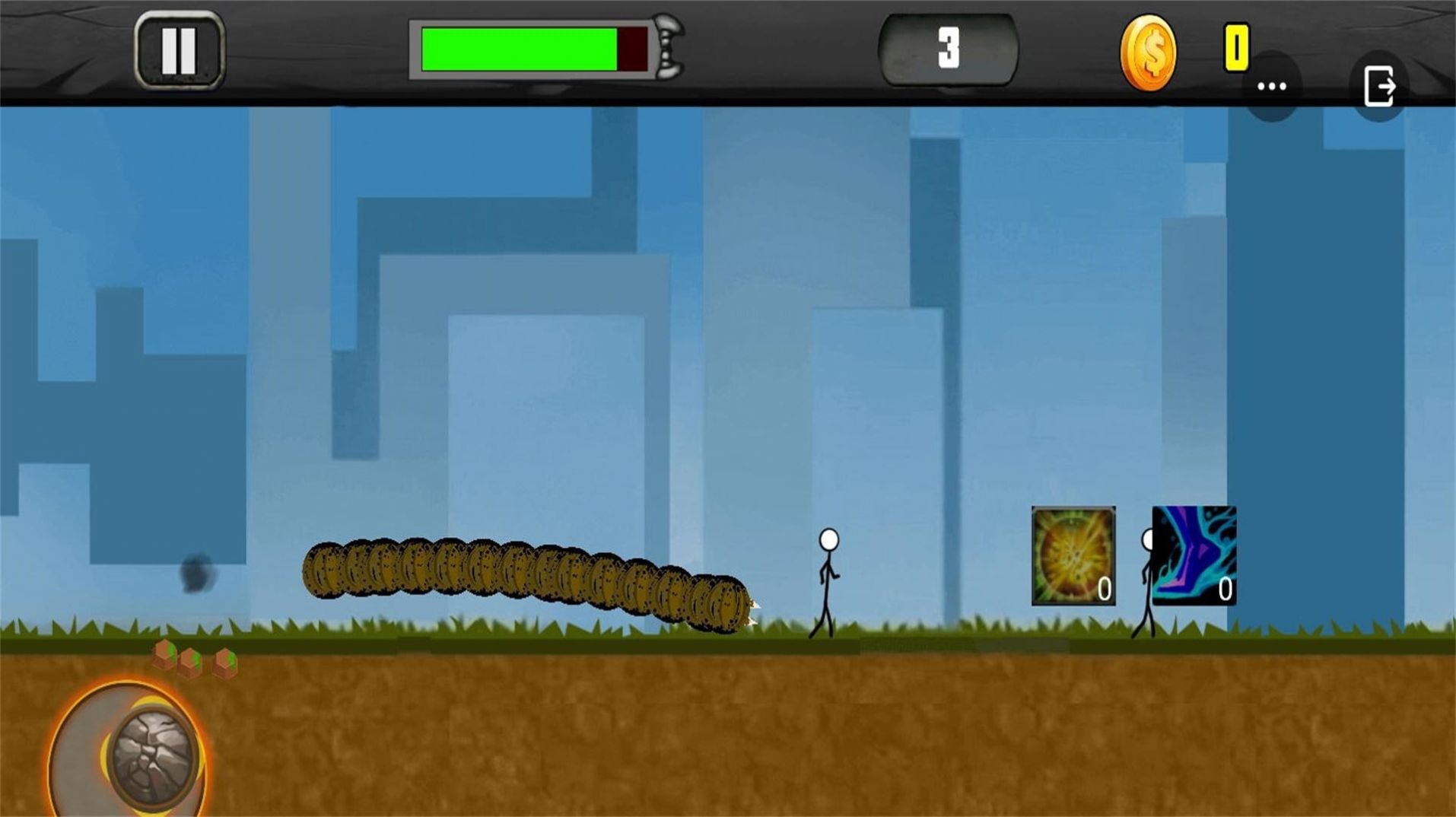 一条小虫虫吞噬地球 