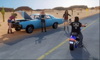 摩托车长途旅行最新（Motorcycle Simulator Road Trip） 截图3