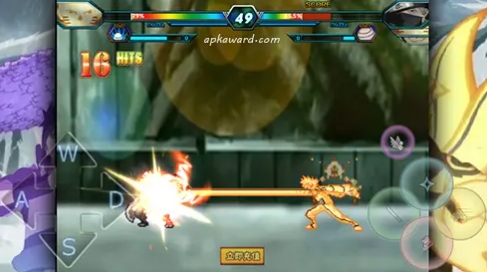 火影忍者最终决战鸣人vs佐助图1