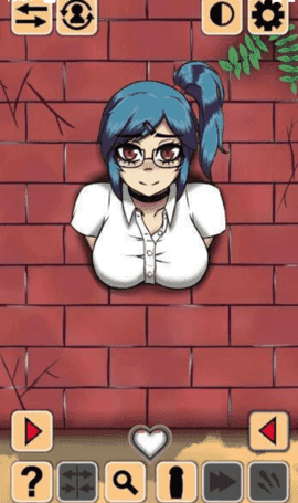 卡在墙里的少女冷狐版图3