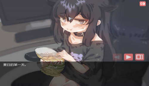 在阴暗的房间中和独孤的女孩子汉化版图1