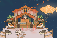 懒懒猫咪村庄(2)