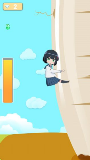 女高中生爬萝卜(1)