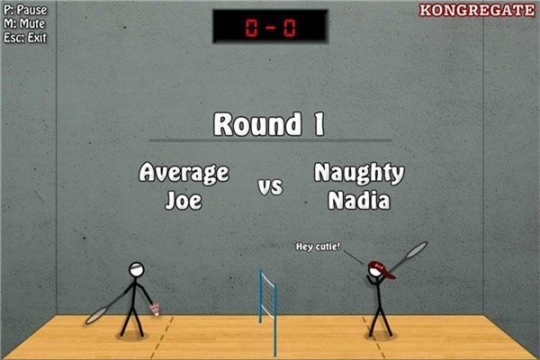 火柴人打羽毛球(Stickman Badminton)(2)