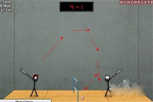 火柴人打羽毛球(Stickman Badminton)(3)