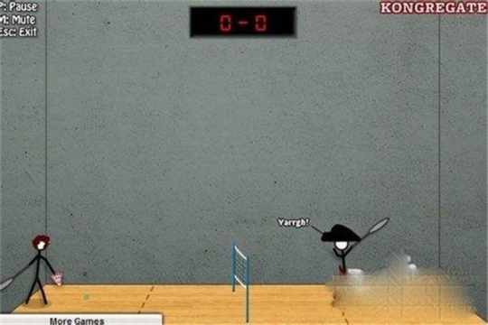 火柴人打羽毛球(Stickman Badminton)(1)