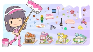 米加小镇花朵公寓无广告版图1