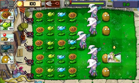 植物娘大战僵尸庄不纯版图1