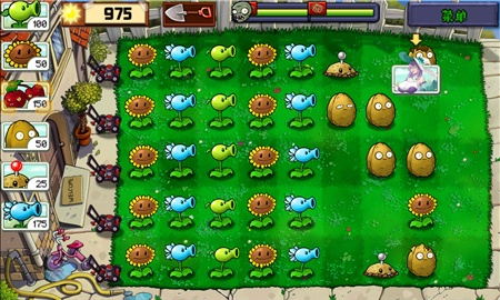 植物娘大战僵尸庄不纯版图3
