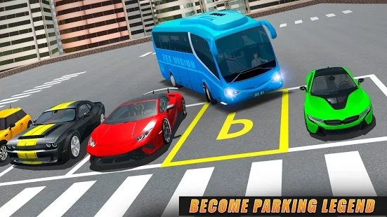 现代公交车停车场3d手机版图2